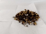 BAG OF 380 BRASS CASINGS AND STEEL