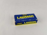 50 BRASS CASINGS OF LAWMAN 40 SPEER
