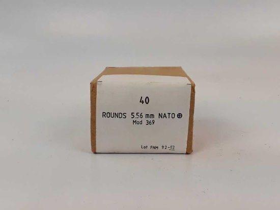 NATO BULLETS 5.56 mm