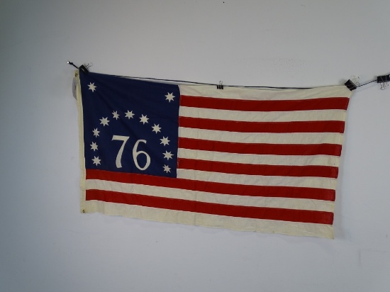 VINTAGE BINCENTENNIAL 1976 AMERICAN FLAG