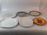 MISC PLATES/ VARYING SIZES/ SHAPES.