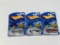 3 HOT WHEELS/NEW/ 2001 COLLECTOR # 225/226/227