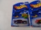 3 HOT WHEELS/NEW/ 2002 1ST EDITIONS # 034/037/071
