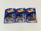 3 HOT WHEELS NEW IN PACKAGE FIRST EDITION