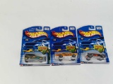 3 HOT WHEELS/NEW/ 20002 COLLECTOR# 078/ 117/134