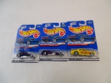 3 HOT WHEELS FIRST EDITIONS, NEW IN PACKAGE