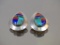 Sterling Teardrop Mosaic Earrings, 8g(0.2oz)