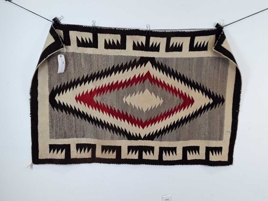 1950's NAVAJO  WEAVING 38 X 58