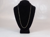 Sterling Rope Chain 24