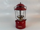 VINTAGE RED COLEMAN LAMP