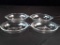 4 PYREX GLASS BAKING DISHES