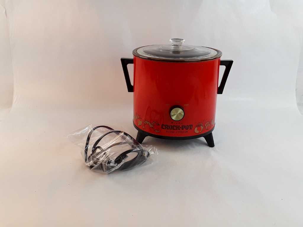 Sold at Auction: RIVAL CROCK-POT STONEWARE SLOWE COOKER