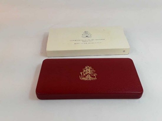 1977 Commwealth of Bahamas Proof Set & COA