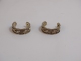Sterling Serpent Toe Rings Qty2,  4g (0.1oz)