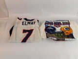 2 VINTAGE BRONCOS SHIRTS