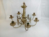 VINTAGE BRASS CHANDELIER