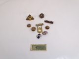 Mason, Kiwanis, Military, Vintage Pins & Trinkets
