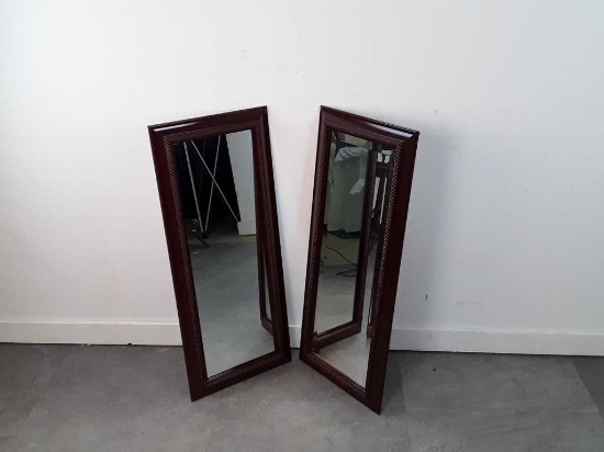 2 MIDSIZED MIRRORS