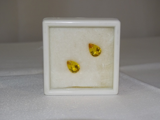 1.6CT Helidor 7x10mm Pear Shaped Gems