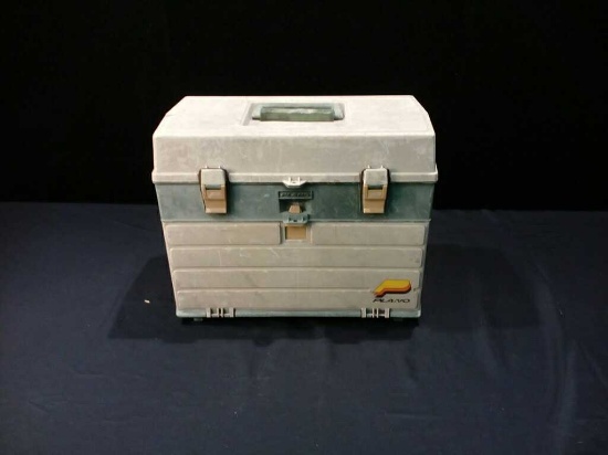 PLANO TOOL/TACKLE BOX  W/ DRAWERS /FISHING MISC