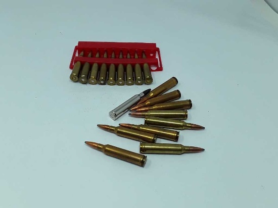 7MM AMMO W/PLASTIC SLEEVE THAT HOLDS 10