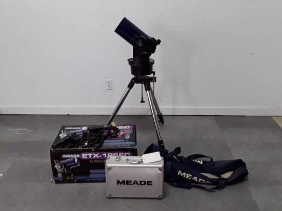 MEADE ETX-125EC Telescope, Extra Lenses, & Tripod