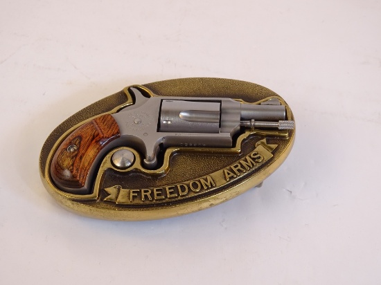 Freedom Arms 22-LR Revolver /Belt Buckle