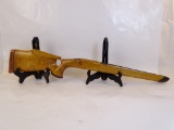 VINTAGE WOODEN RIFLE STOCK