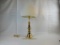 GOLD TONE TABLE LAMP