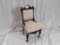 VICTORIAN STYLE PARLOR CHAIR