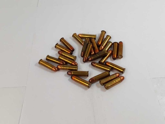 27 ROUNDS OF MILITARY .38 AMMO