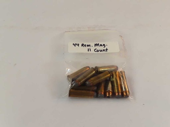 11 ROUNDS OF 44 MAG AMMO