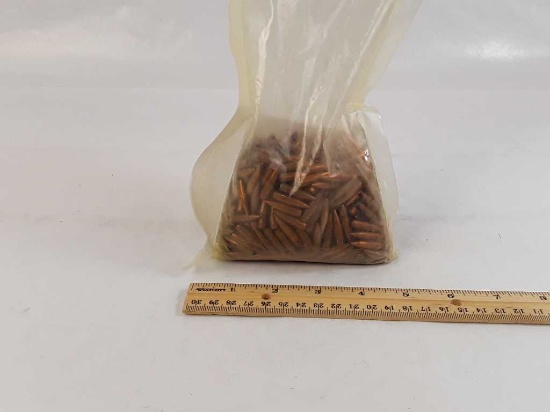 Bag of 5.56 Caliber Copper Bullets