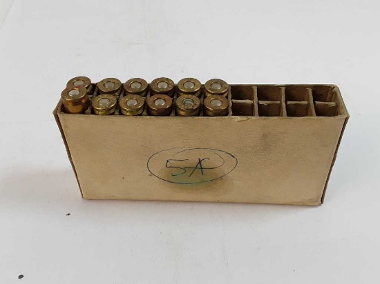 12 Rounds of .222 Caliber Ammo.