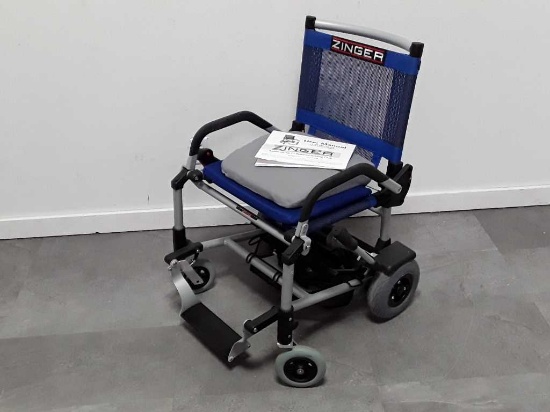 ZINGER ELECTRIC POWERED FOLDING CHAIR  / ZR-10.1