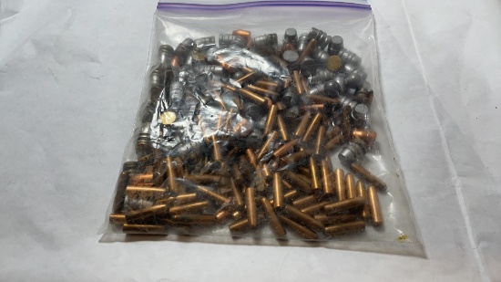 Bag of Misc Bullets Copper and Metal