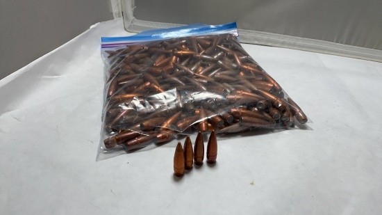 7lb Bag of Unknow Caliber Copper Bullets.