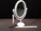 STANDING ROSE TILTING DOUBLE SIDED MIRROR