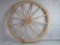 WESTERN WOOD WAGON WHEEL DECOR