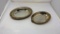 2 VINTAGE SILVER PLATED DISHES