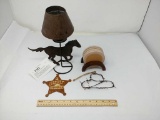 WESTERN THEMED DECORATIONS & COASTERS