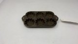 CAST IRON MINI BUNT CAKE PAN MADE IN U.S.A