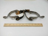 PAIR OF  METAL  SPURS