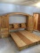 KING SIZE WOODLEY’S BED WALL UNIT ELECTRIC