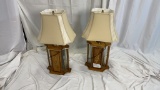 2 TABLE TOP CANDLE STYLE ACCENT LIGHTS