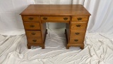 AMBER COLORED WRITING DESK