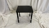 SMALL BLACK SIDE TABLE