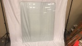Oblong Rounded Corner Piece of Glass