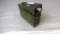 Vintage Ammo Can Full of 100 Rounds Misc. 16GA Amm