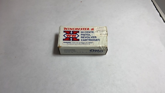 1 Box of Winchester Western 32 Cal Ammo